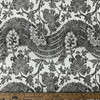 Brevard in Cinder | Home Decor Fabric | Large Scale Floral in Grey / White  | Waverly | Medium Weight | 54" Wide | By the Yard