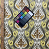 Ikat in Brown / Yellow / Grey | Home Decor Fabric | Mill Creek Fabrics | Medium Weight | 54" Wide | By the Yard