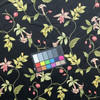 Haven in Onyx | Home Decor Fabric | Botanical Floral in Black / Green / Pink | Waverly | Medium Weight | 54" Wide | By the Yard