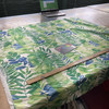 Bay Breeze Fiesta | Home Decor Fabric | Blue Green Foliage | Drapery | P/Kafumann | 54" Wide | By The Yard