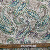 Kelly Ripa Home Bright & Live in Seaglass | Home Decor Fabric | Teal Purple Paisley | P/K Lifestyles | 54" Wide | By The Yard