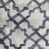 Lapidus in Mink | Home Decor Fabric | Lavendar Lattice | Drapery | Drainsfield and Ross | 54" Wide | By The Yard