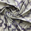Lapidus in Mink | Home Decor Fabric | Lavendar Lattice | Drapery | Drainsfield and Ross | 54" Wide | By The Yard