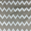 Ziggy in Linen | Home Decor Fabric | White Beige Chevron | Drapery | Golding Fabrics | 54" Wide | By The Yard