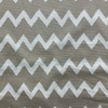 Ziggy in Linen | Home Decor Fabric | White Beige Chevron | Drapery | Golding Fabrics | 54" Wide | By The Yard
