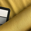 Taffeta in Golden Yellow | Drapery / Light Upholstery Fabric | Slub Weave | Medium Weight | 54" Wide | By the Yard