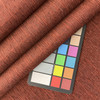 Weekend in Crimson | Upholstery Fabric | Rust Red Textured | Medium Weight | 54" Wide | By The Yard