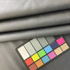 Tolstoy in Asphalt Dk Gray | Faux Leather Upholstery Fabric | Pebbled Grain | Vinyl | Heavy Weight / Durable | 54" Wide | By the Yard