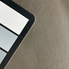 Yosemite in Ash | Faux Leather Upholstery Fabric | Dk Taupe | Light Grain | Heavy Weight / Durable | 54" Wide | By the Yard