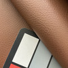 Hathor in Saddle Dk Brown | Faux Leather Upholstery Fabric | Medium Pebbled Grain | Felt-Backed Vinyl | Heavy Weight / Durable | 54" Wide | By the Yard