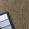 Hewitt in Bonsai | Upholstery Fabric | Basketweave in Green / Brown / Peach | Ultra Durable Heavyweight | 54" Wide | By the Yard