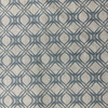 Eyeglass in Blue | Home Decor Fabric | Geometric in Blue / Natural | Medium Weight Slub Weave | 54" Wide | By the Yard