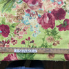 Garden in Odyssey | Home Decor Fabric | Watercolor Floral Lime Green / Pink | HGTV Home | 54" Wide | By the Yard