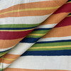 Albery in Vanilla | Home Decor Fabric | Stripes in Orange / Red / Blue / Green | Braemore | Medium Weight | 54" Wide | By the Yard