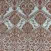 Safi in Sandalwood | Home Decor Fabric | Aztec Design in Burnt Orange / Natural | Kaufmann | Medium Weight | 54" Wide | By the Yard (Also sku skndeco0324-5342)