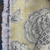 Tahitian Dawn in Sunsplash | Home Decor Fabric | Floral in Yellow / Grey | Tommy Bahama | Linen Like | Medium Weight | 54" Wide | By the Yard