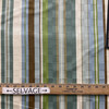 Linear in Spa | Home Decor Fabric | Blue Green Brown Stripe Geometric | Drapery | Waverly | 100% Cotton | 54" Wide | By The Yard