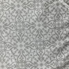 London In Grey | Home Decor Fabric | Grey White Tile Mosaic | Drapery | 54" Wide | By The Yard
