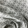 Geo in Gray | Home Decor Fabric | Geometric in Grey / White | Medium Weight | 54" Wide | By the Yard