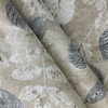 Farmhouse Leaf in Natural | OUTDOOR Home Decor Fabric | Botanical Print in Beige / Grey | 54" Wide | By the Yard
