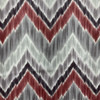 Tribal Find in Wine | Home Decor Fabric | Chevron in Pink and Purples | Drapery | Braemore | 54" Wide | By The Yard