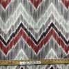 Tribal Find in Wine | Home Decor Fabric | Chevron in Pink and Purples | Drapery | Braemore | 54" Wide | By The Yard