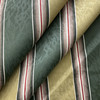 Kempton in Moss | Home Decor Fabric | Green / Gold / Red  Stripe | Drapery | P/Kaufmann | 54" Wide | By The Yard