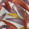 Easy Breezy in Ginger | Home Decor Fabric | Tropical Leaves in Orange / Red / Purple | Golding Fabrics | Medium Weight | 54" Wide | By the Yard