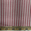Jackstart in Red Hot | Upholstery / Slipcovers Fabric | Stripes in Red / Pink / White | Medium Weight | 54" Wide | By the Yard