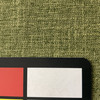 Paradigm in Herbal | Upholstery Fabric | Linen-like Weave in Tonal Green | Medium-Heavyweight | Felt-backed | 54" Wide | By the Yard
