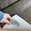 Metallic Patina Alligator | Faux Leather Upholstery Fabric | Heavy Weight / Durable | Felt-Backed Vinyl | 54" Wide | By the Yard