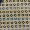 Multi-colored Circles | Upholstery Fabric | Blue Green Yellow Geometric Jacquard | Medium Weight | 54" Wide | By The Yard