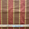 Limbo in Russet | Drapery Fabric | Stripes in Rust / Brown  | Slub Weave | Medium Weight | 54" Wide | By the Yard