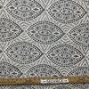 Aretuza in Truffle | Upholstery Fabric | Off White Brown Black Geometric | Heavy Weight | 54" Wide | By The Yard