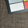 Olsen in Teak | Upholstery Fabric | Slub Basketweave in Dark Brown | Heavyweight | 54" Wide | By the Yard