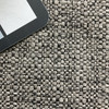 Sugar Shack in Otter | Upholstery Fabric | Textured Weave in Charcoal Grey / Black | Heavyweight | High Performance | 54" Wide | By the Yard