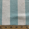 Maxie in Robin | Home Decor Fabric | Blue White Stripe | Drapery | Medium Weight | 54" Wide | By The Yard