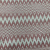 Needlepoint in Cherry | Upholstery Fabric | Red Off White Chevron | Medium Weight | 54" Wide | By The Yard
