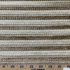 Beige Stripe Textured Chenille | Upholstery Fabric | Beige Brown Stripes | Medium Weight | 54" Wide | By The Yard