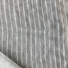 Transparent in Snow | Sheer Drapery Fabric | Striped Gauzy Sheer White | Very Lightweight | 58" Wide | By the Yard