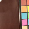 3.25 Yard Piece of Faux Leather Vinyl Fabric | Dark Chocolate Brown Light Grain | Upholstery / Bag Making | 54 Wide