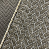 Brown Pre-Quilted | Upholstery Fabric | Brown Herringbone | Medium Weight | 54" Wide | By The Yard
