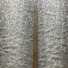 Tangle in Pewter | Embroidered Drapery Fabric | Grey Leafy Vines | Medium Weight | 54" Wide | By The Yard
