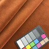 Rust Brown Velvet Upholstery Fabric | Super Soft | Heavyweight / Durable | 54" Wide | By the Yard