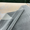 Steel Grey Velvet Upholstery Fabric | Super Soft | Heavyweight / Durable | 54" Wide | By the Yard