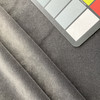 Charcoal Grey Velvet Upholstery Fabric | Heavyweight / Durable | 54" Wide | By the Yard