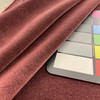 Deep Burgundy Red Velvet Upholstery Fabric | Heavyweight / Durable | 54" Wide | By the Yard