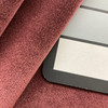 Deep Burgundy Red Velvet Upholstery Fabric | Heavyweight / Durable | 54" Wide | By the Yard