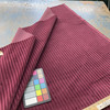 Burgundy Red Corduroy Upholstery Fabric | Wide Wale Velvet | Heavyweight | 54" Wide | By the Yard