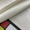 Ivory Off White Velvet Upholstery Fabric | Heavyweight / Durable | 54" Wide | By the Yard